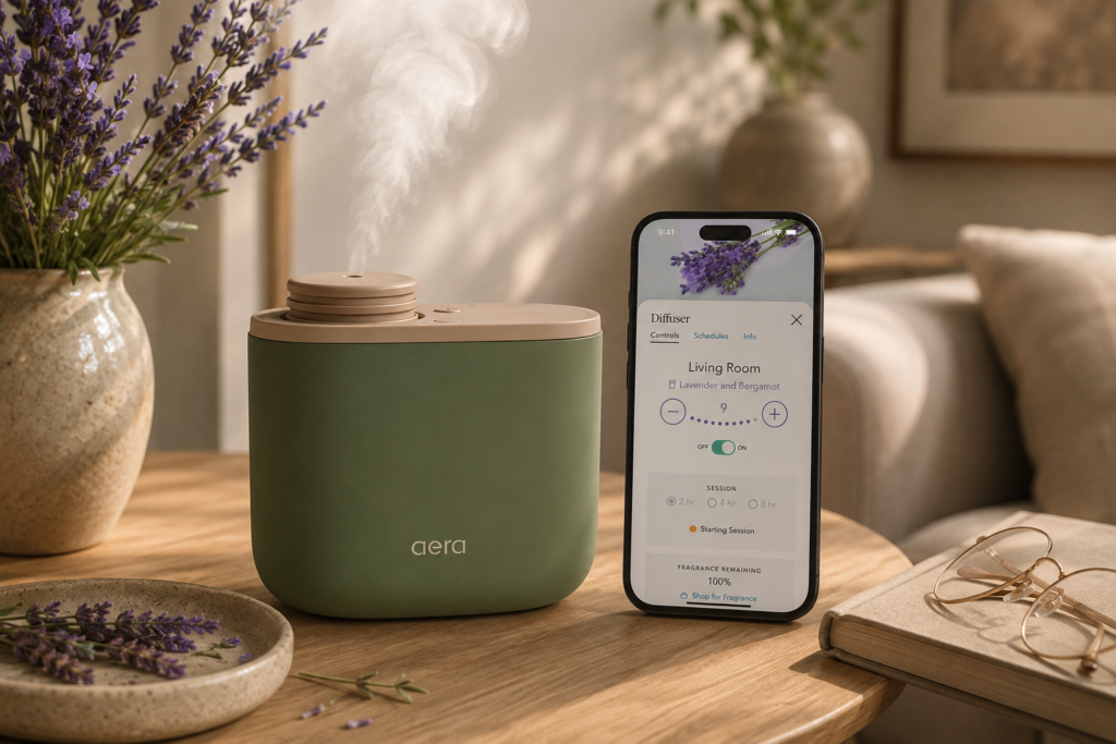 Aera Mini Smart Air Diffuser, Waterless Plug-in