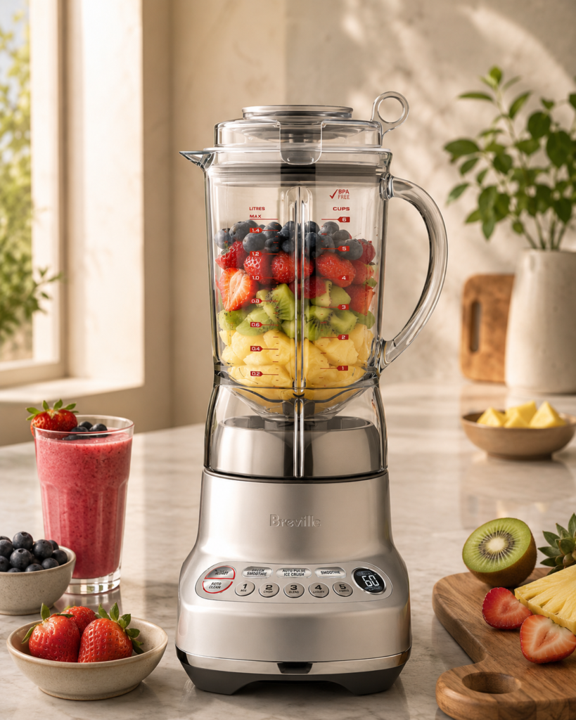 Breville BBL620SIL Fresh and Furious Blender