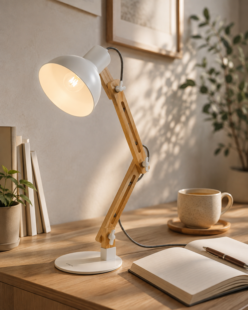 Tomons Swing Arm LED Desk Lamp